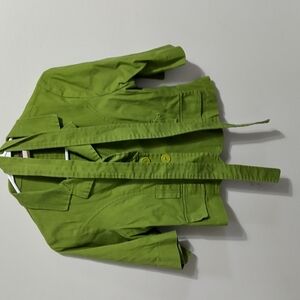 Green Button-Up Jacket